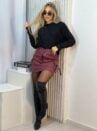 blusa modal morcego preto