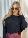 blusa modal morcego preto