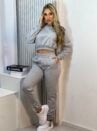 conjunto moletom melinda cinza