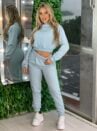 conjunto moletom melinda azul bb