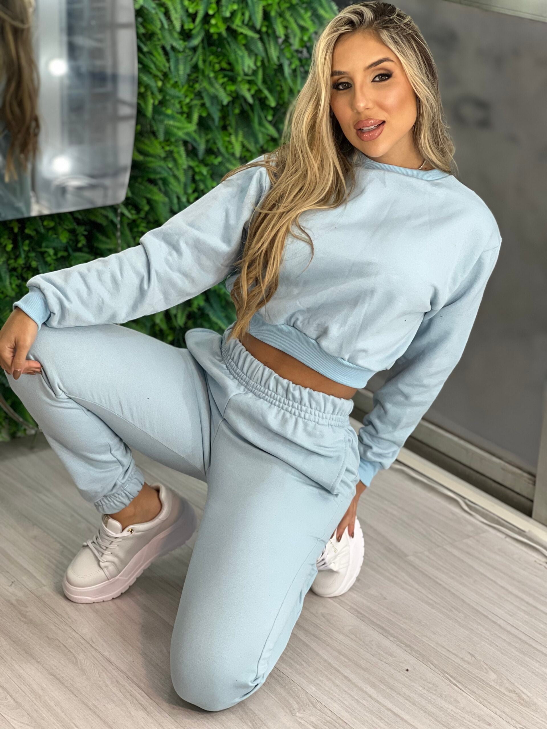 conjunto moletom melinda azul bb conjunto moletom melinda azul bb