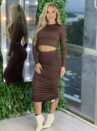 conjunto midi cassia marrom