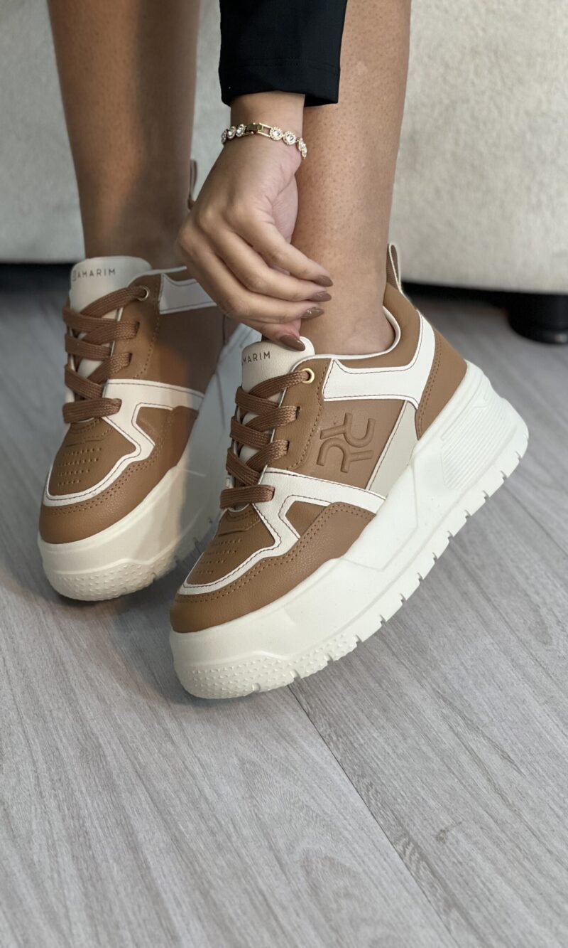 tenis fleecy plus caramelo ramarim 2576203