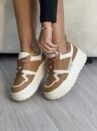 tenis fleecy plus caramelo ramarim 2576203