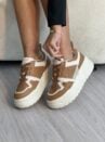 tenis fleecy plus caramelo ramarim 2576203