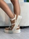 tenis fleecy plus caramelo ramarim 2576203