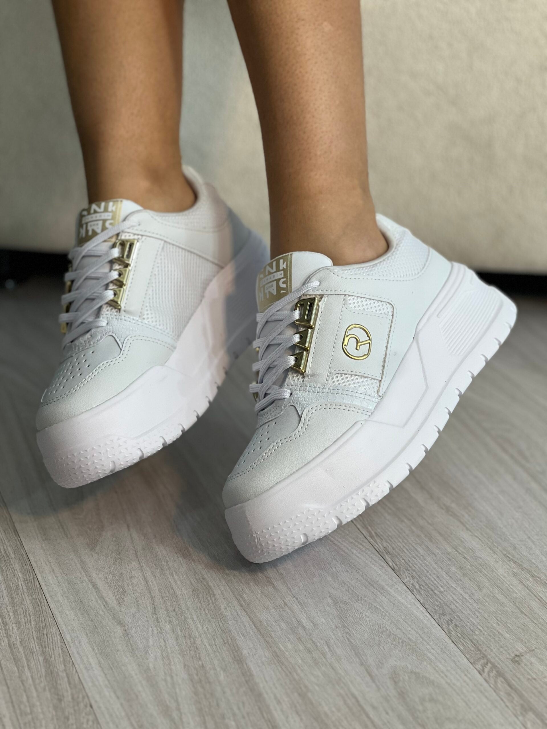 tenis croco branco dourado ramarim 2676104 tenis croco branco dourado ramarim 2676104