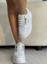 tenis croco branco dourado ramarim 2676104