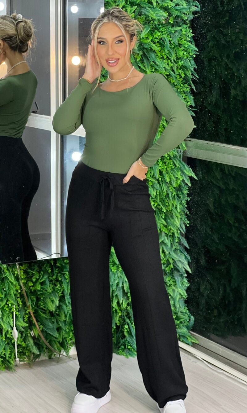 calÇa modal eliete preto