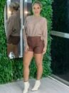 blusa modal morcego bege