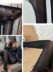 meia calca anti celulite preto