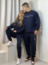 conjunto moletom azul marinho