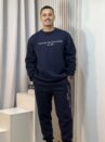 conjunto moletom azul marinho