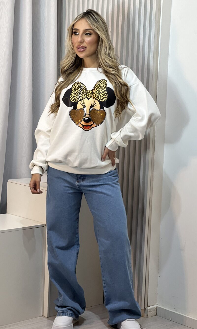 moletom alongado mi off white