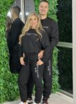 feminino conjunto moletom preto