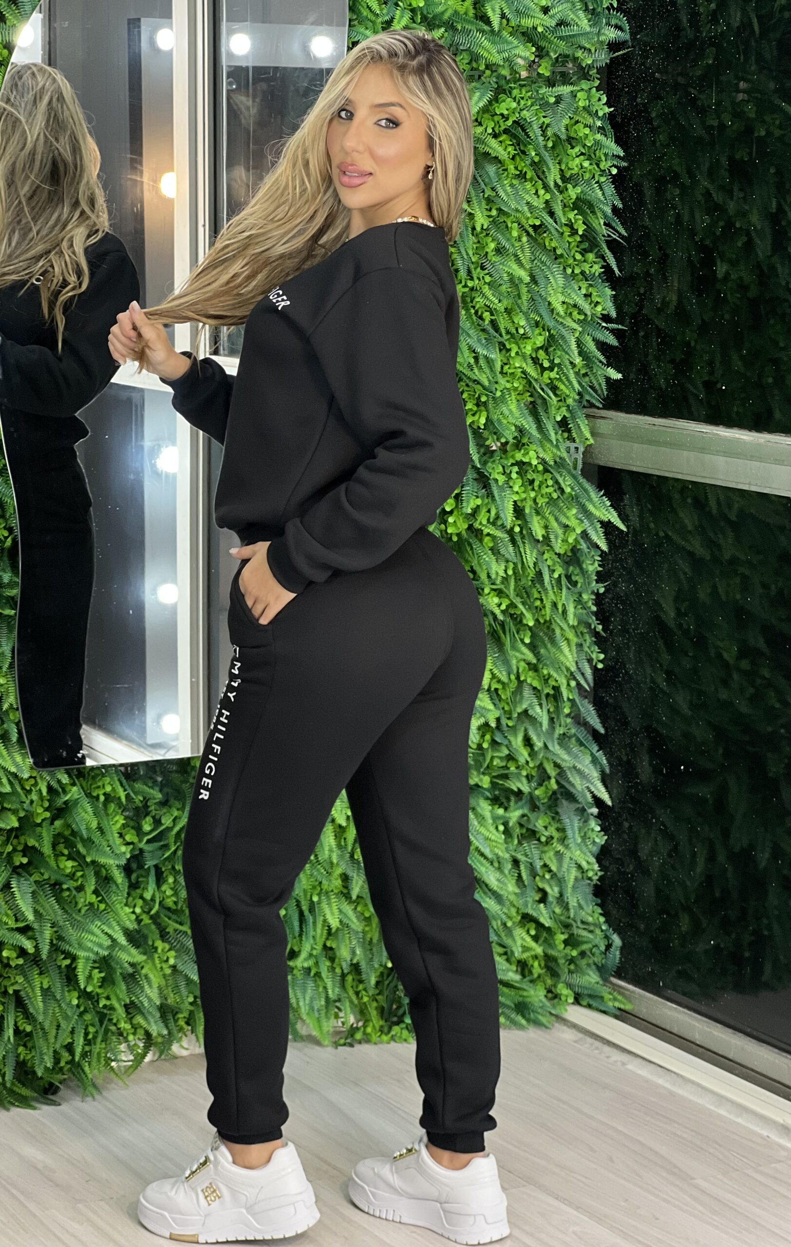 feminino conjunto moletom preto feminino conjunto moletom preto
