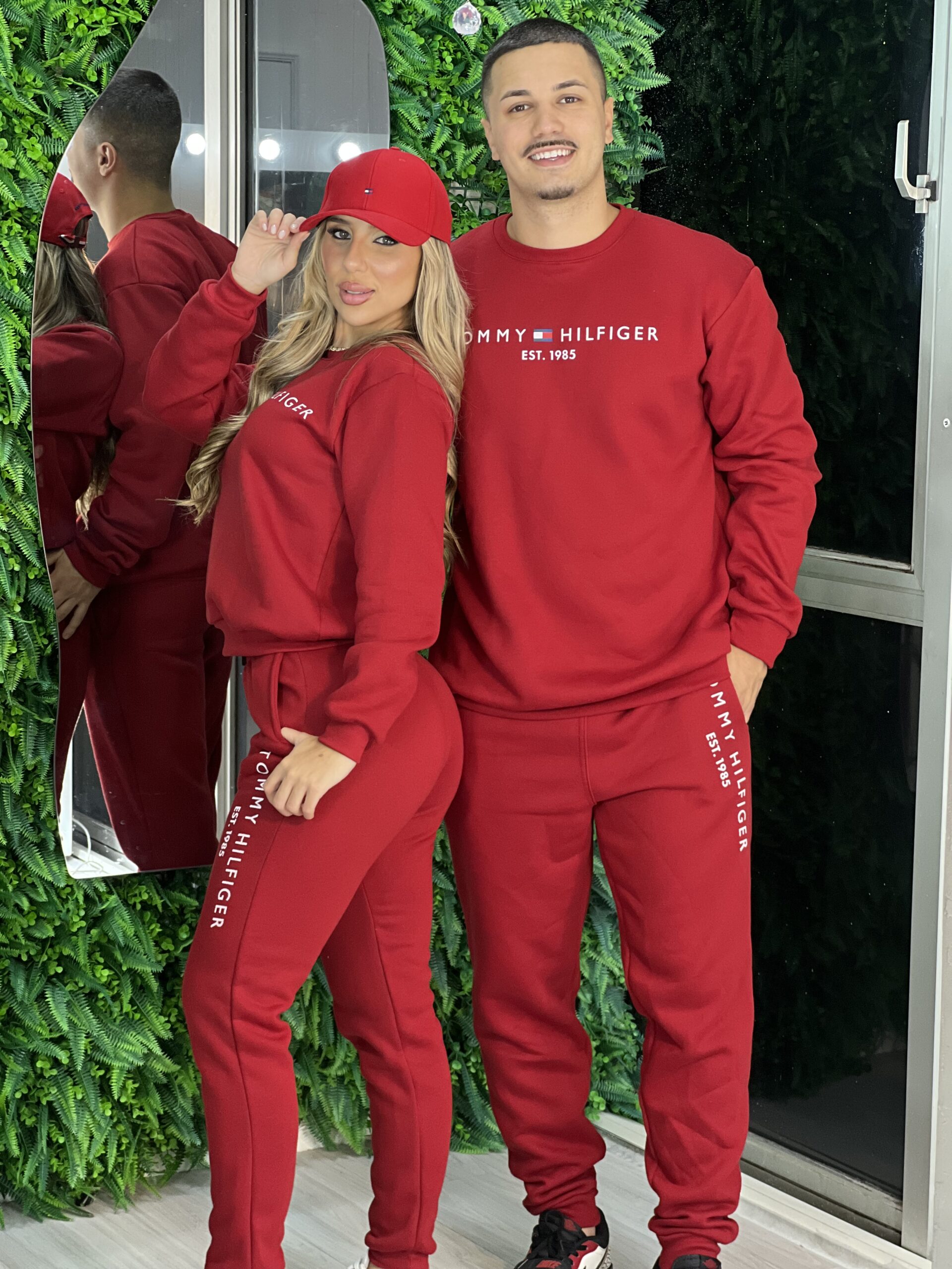 feminino conjunto moletom vermelho feminino conjunto moletom vermelho