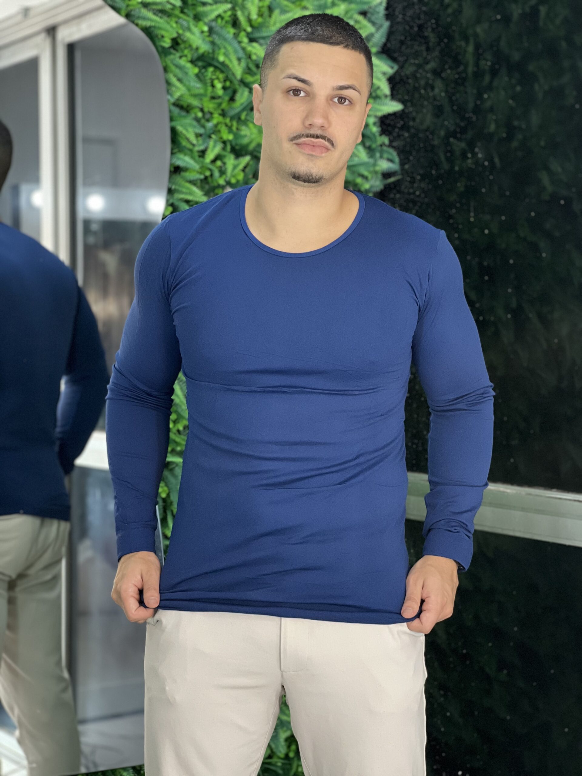 masculino blusa termica azul marinho masculino blusa termica azul marinho