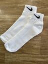 kit 3 meias m unissex branco