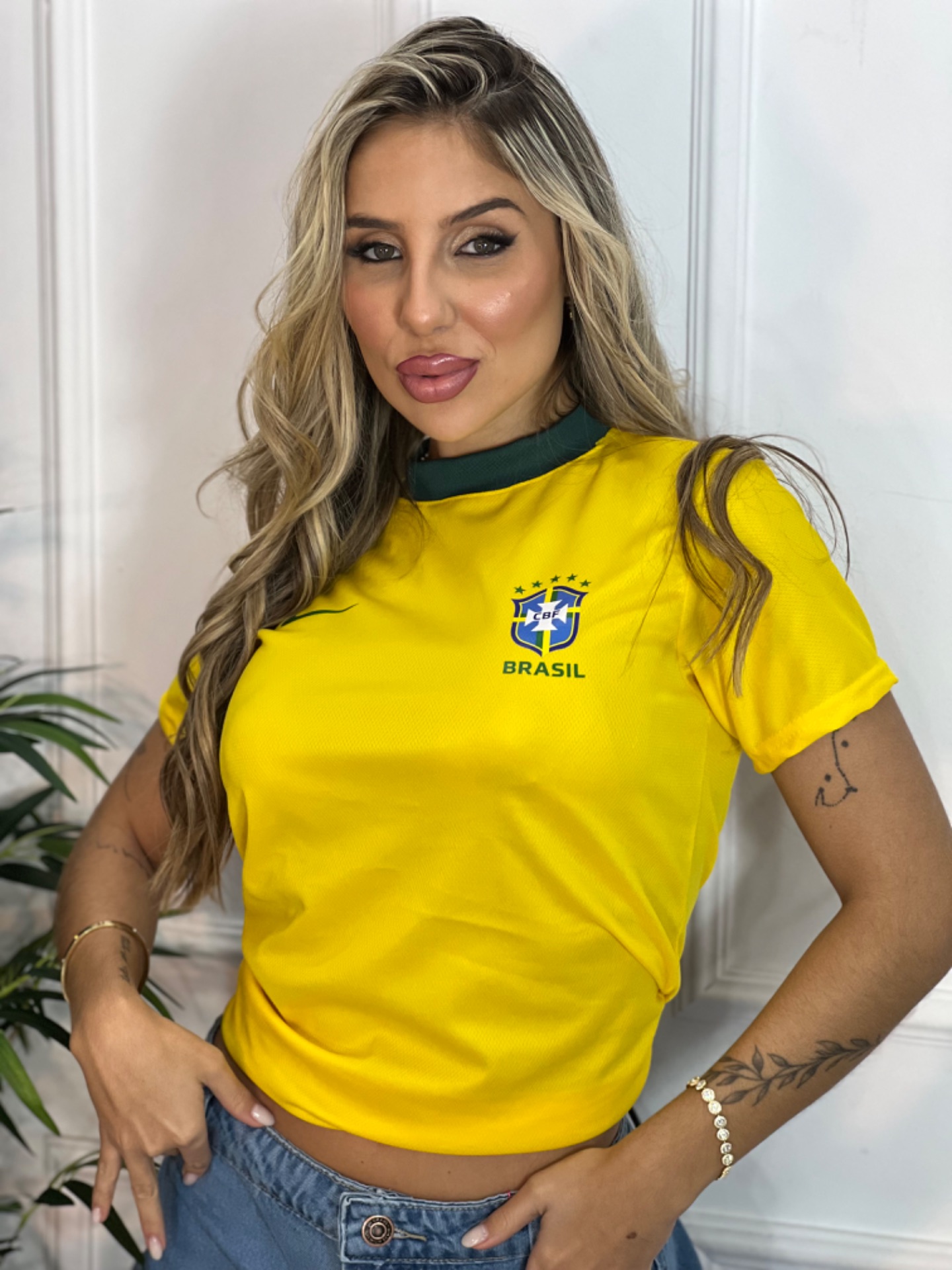 blusa brasil amarela blusa brasil amarela