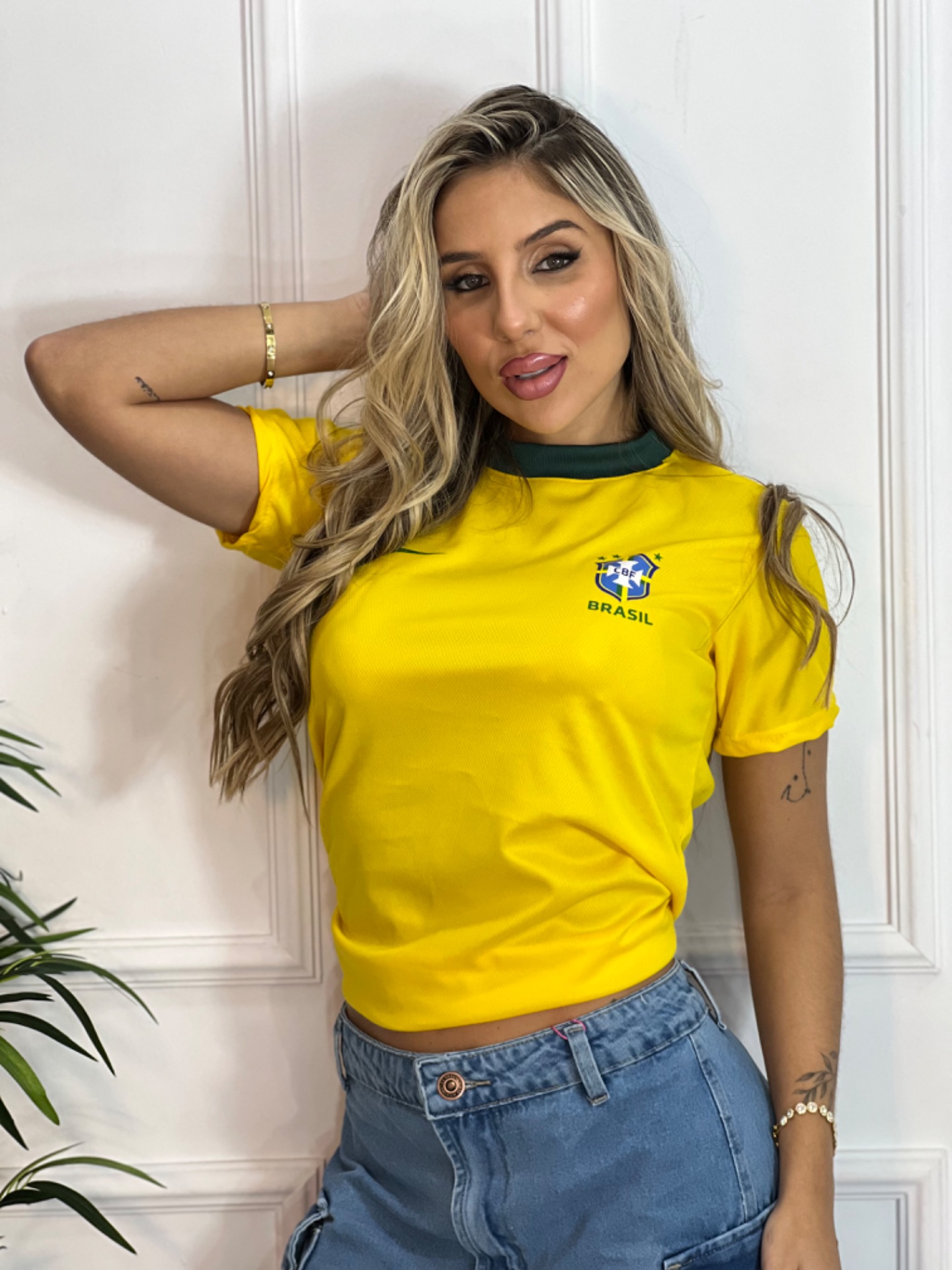 blusa brasil amarela blusa brasil amarela