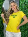 t shirt brasil amarelo