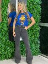 t shirt ursinho brasil azul