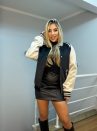jaqueta colegial preto