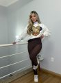 moletom alongado mi off white