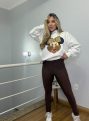 moletom alongado mi off white