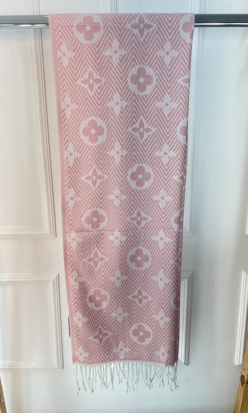 lenco estampado rosa