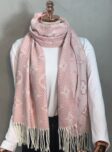 lenco estampado rosa