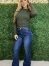 blusa modal olivia verde