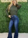 blusa modal olivia verde