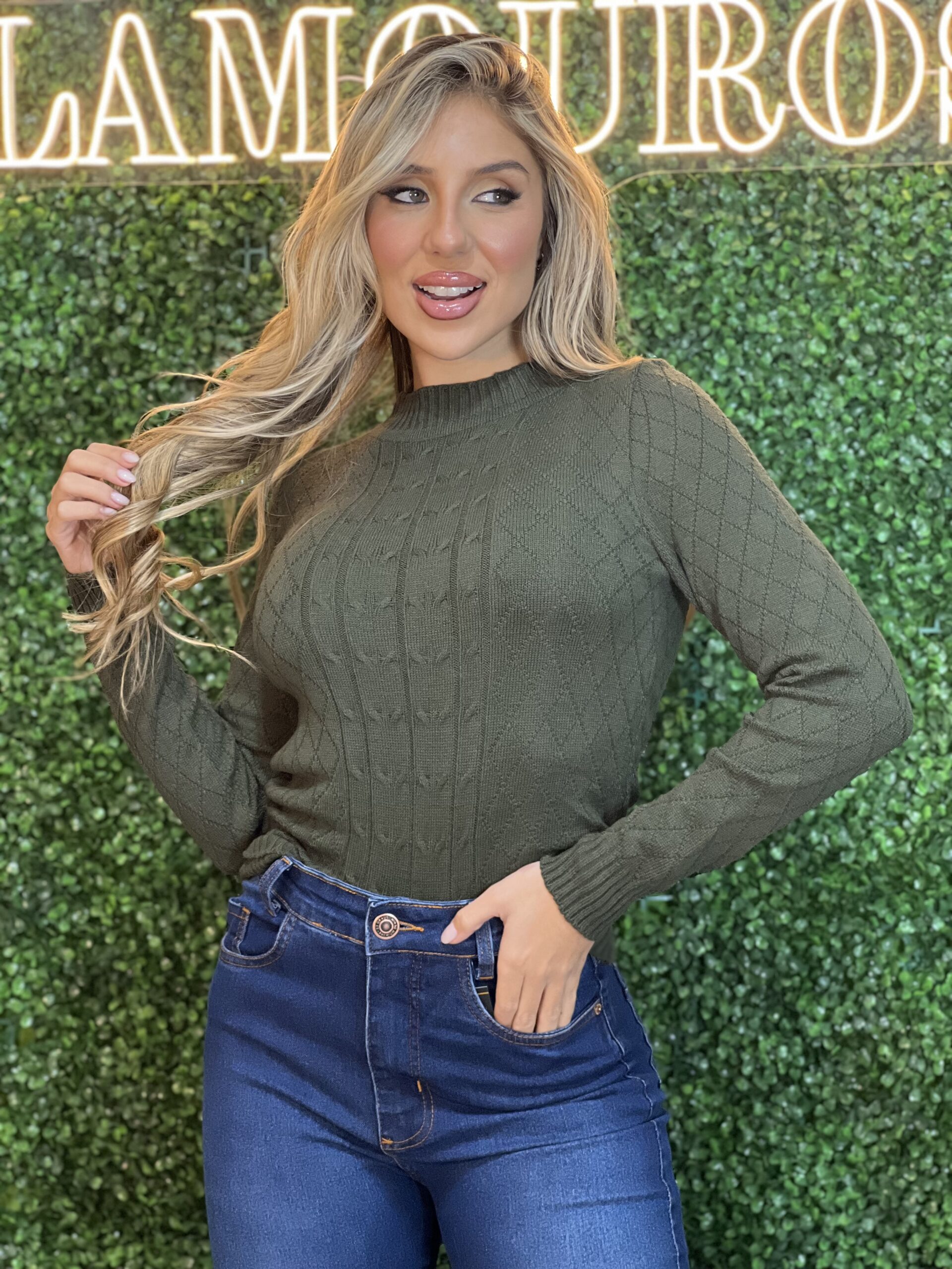 blusa modal olivia verde blusa modal olivia verde