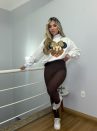 calÇa flanelada luiza marrom