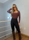calÇa flanelada luiza preto